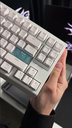 AMAZING HE KEEB - EPOMAKER G84 HE #windows #cs2overpass #tech #pc #pcsettings #techtok