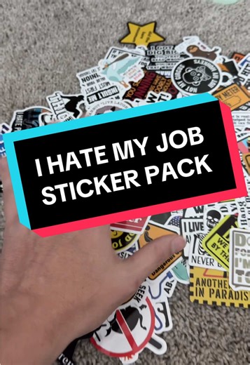 Funny Sticker Pack for Hating Your Job
