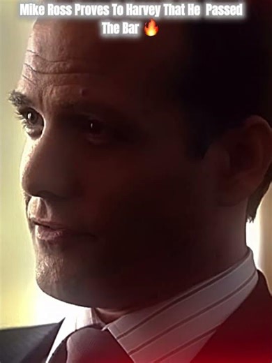 Mike Ross Proves To Harvey That He Passed The Bar 🔥 #shorts #suits #edit #mike