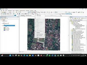 Cara Digitasi Bangunan dan Jalan di Aplikasi Arcgis