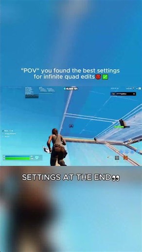 BEST FORTNITE KBM SETTINGS INFINITE QUAD EDITS😈✅