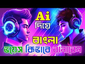 বাংলা ভয়েস- How to generate text to Bangla voice | Bangla voice ai