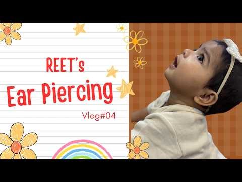 My Daughter's First Ear Piercing Experience 💎Complete Guide: Before & After Care Tips You MUST Know!