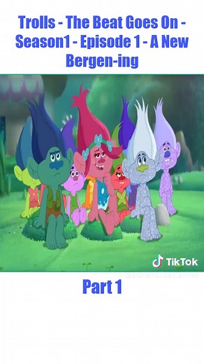 Trolls - The Beat Goes On - Season1 - Episode 1 - A New Bergen-ing - Part 1 #trolls #trollsthebeatgoeson #thebeatgoeson #cartoon #fyp #foryoupage❤️❤️