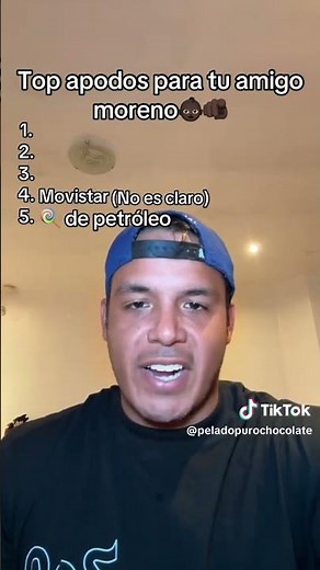 Top 5 apodos para tu amigo moreno #humor #memesmexico #funnyshorts #memes