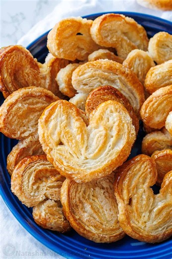 How to Make Palmiers (aka Elephant Ears) Only 3 Ingredients! ✨ Recipe: https://natashaskitchen.com/palmiers-a-k-a-elephant-ears-recipe/ | NatashasKitchen.com