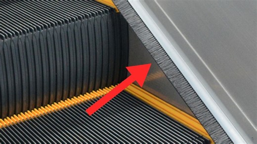 People are just realising what the brushes on escalators are for