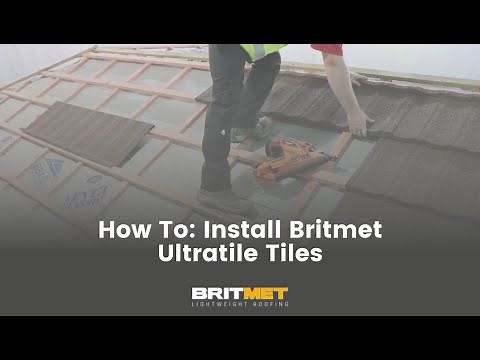 How To: Install Britmet Ultratile Lightweight Roof Tiles
