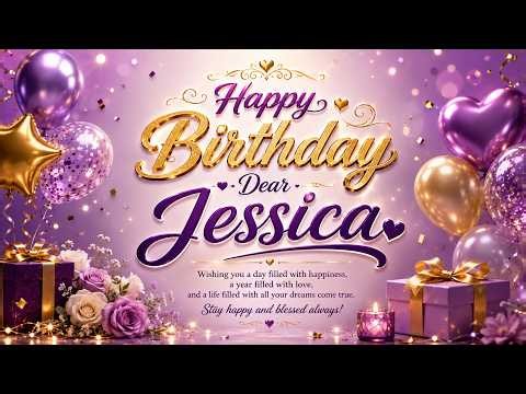 Celebrate Jessica's Birthday | Heartwarming Happy Birthday Song