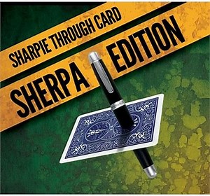 Sharpie Through Card SHERPA Version Red