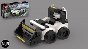 LEGO MOC-79317 Bobcat - Alternate build 1 Lego 76900 (Speed Champions 2021)