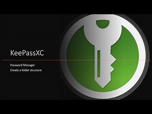 KeePassXC: Structure your database with groups and folders [EN | Step 05]