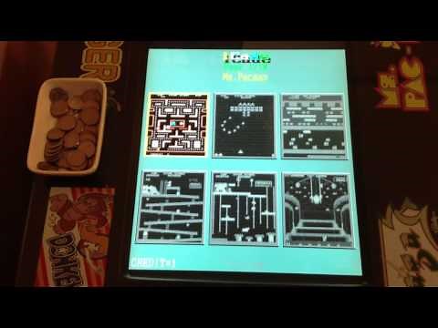 60-in-1 Large Arcade Cocktail Table (iCade)