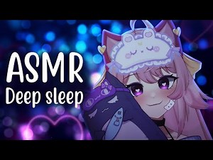 [ASMR] BEST ASMR ECHOED & DELAY Triggers for DEEP SLEEP! (+Relaxing music)