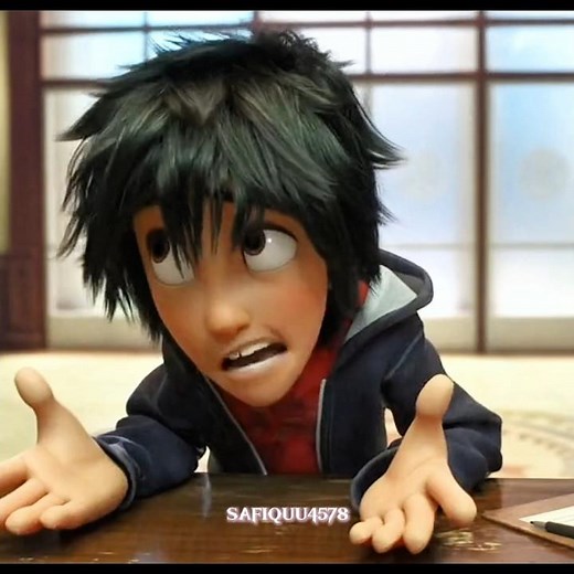 🚔 Big Hero 6 | Police Complete Scene 🔥 | Baymax Action #Shorts #edit