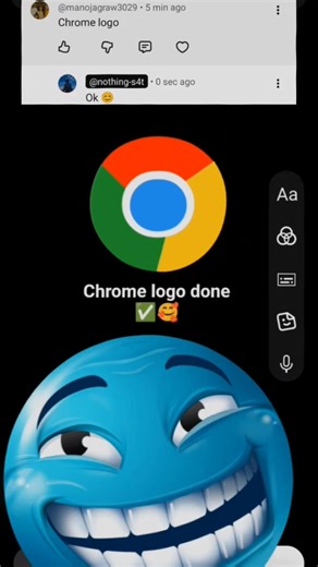 Chrome Logo Done ✅