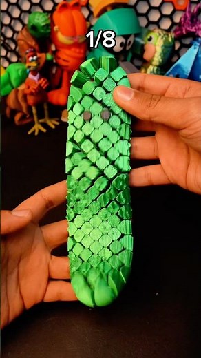 8 Cool & Satisfying 3D Printed Fidget Toys in 60 Seconds! #3dprinting #fidgettoys #satisfying