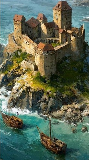 Building a Medieval Castle from Scratch | Epic Timelapse #shorts #viral #ai #tranding #trandingnow