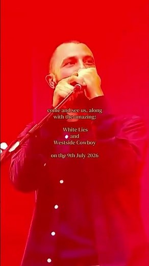 White Lies and Westside Cowboy are joining us in London for our Alexandra Palace Park show in July 🧡
