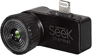Seek Thermal CompactXR – Outdoor Thermal Imaging Camera for iOS, Black (LT-AAA)
