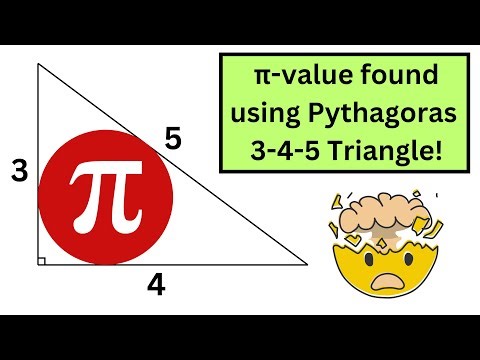 3-4-5 Triangle and π (Pi)