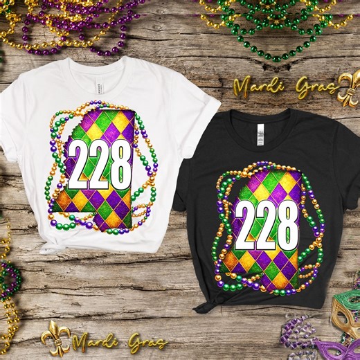 Mississippi Mardi Gras Png, Biloxi Ms 228 Area Code, Fat Tuesday Design, Digital Download - Etsy