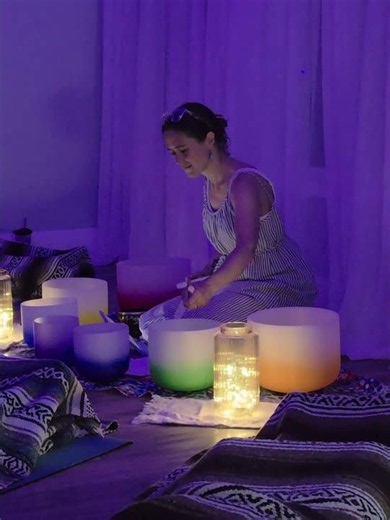 Calm your nervous system with a sound bath