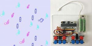 Hand-made a microbit electronic piano - micro:bit Accessories Store | ELECFREAKS