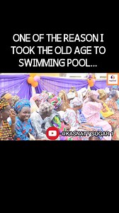 ONE OF THE REASON I TOOK THE OLD AGE TO SWIMMING POOL… WATCH OUT ON OUR YOUTUBE CHANNEL @ KASNATY SUGAR 1 | Kasnaty Sugar