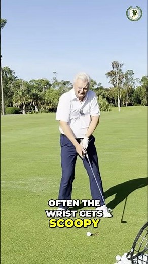 THIS is why you're scooping the ball 🚫 #golf #golfswing #golftips
