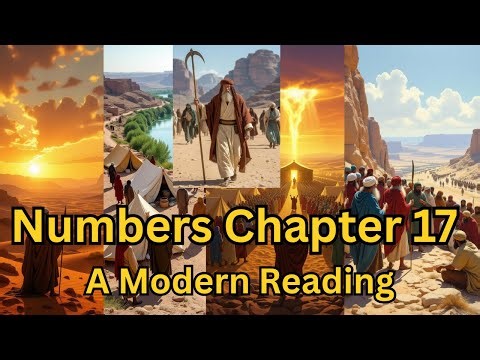 Numbers Chapter 17 | A modern reading. #BibleStories #moses #bookofnumbers