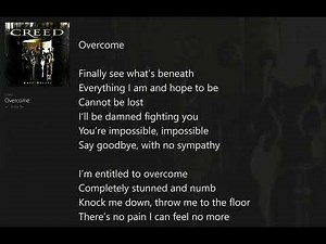 Overcome (with) Lyrics Creed/Full Circle