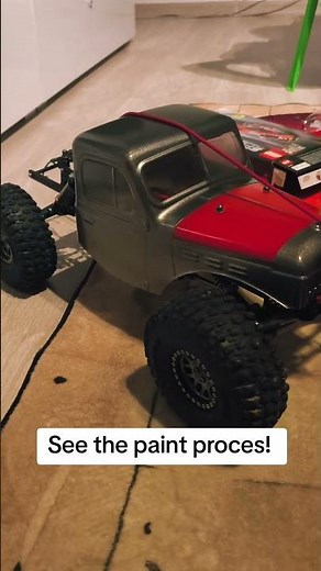 SEE THE PAINT PROCES OF RC CUSTOM CRAWLER LCG.