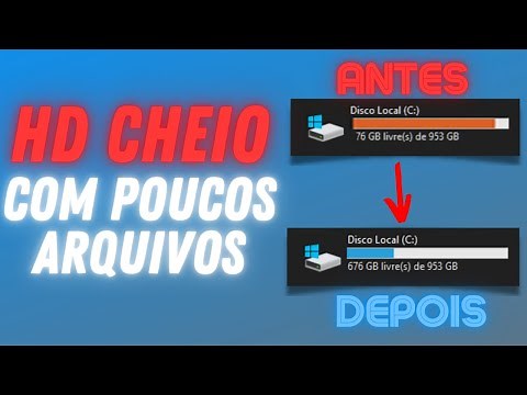 FULL HD with FEW FILES - How to FREE UP SPACE on your HD?