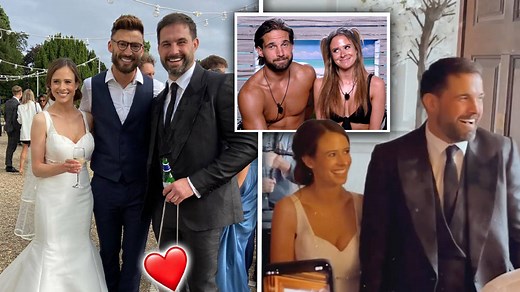 Love Island's Camilla and Jamie just got married!