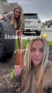 So frustrating. The stolen videos far outperformed mine 🤪 riddle me that. Thank you to all the kind/thoughtful people who have been trying to help me out ❤️❤️