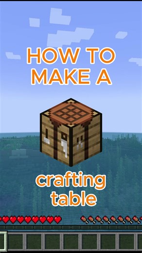 Cómo hacer una mesa de trabajo en Minecraft