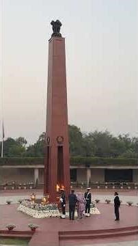 National war Memorial near India Gate in Delhi