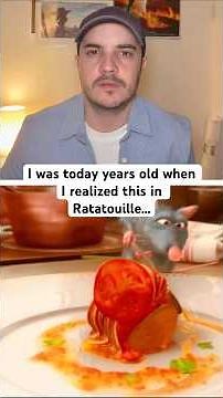 I finally understand why Remy chose to cook the Ratatouille.. 😳😳😳 #disney #pixar #shorts