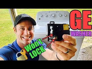 GE Washer Lid Lock Clicking and Won't Start — Here's The Fix on this GTW460