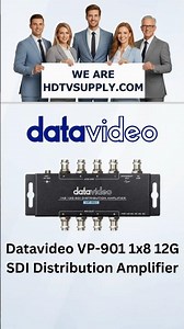 Datavideo VP-901 1x8 12G SDI Distribution Amplifier