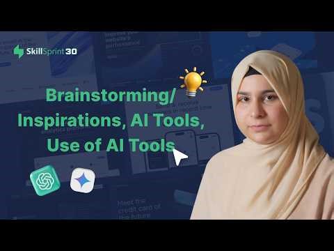 How to Generate Design Ideas Using Brainstorming and AI Tools | SkillSprint30 Ep 7