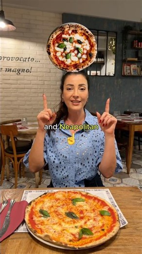 Roman vs Neapolitan pizza 😋🍕
