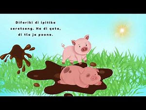 Sesotho story reading:Diphoofolo (animals)