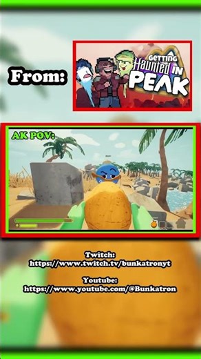 Climbing Peak With Zero Brain Cells (Part 4) #funny #gaming