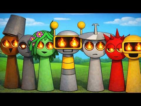 Sprunki Phase 14 Style VS Sprunki Definitive VS Sprunki Kiss Edition | MODS SWAP