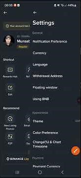 How to change or check Base currency on Binance App|Binance app settings