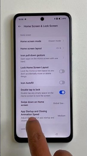 Realme 14x 5G: Double Tap to Wake and Sleep Screen Feature#ytshorts #androidtips