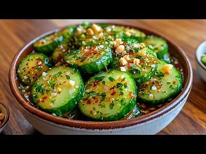 Asian Cucumber Salad | This is the best way to eat cucumber I've ever known.