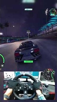 Midnight Express a Toda Velocidad 🌙💨 #thecrewmotorfest #nascar #cupcar #mustang